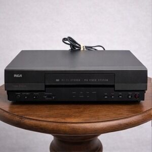 RCA VR603AHF Home Theatre VHS Hi Fi Stereo 4 Head Video Cassette Recorder Player